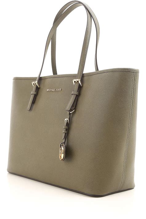 michael kors olive green tote|michael kors green bag outlet.